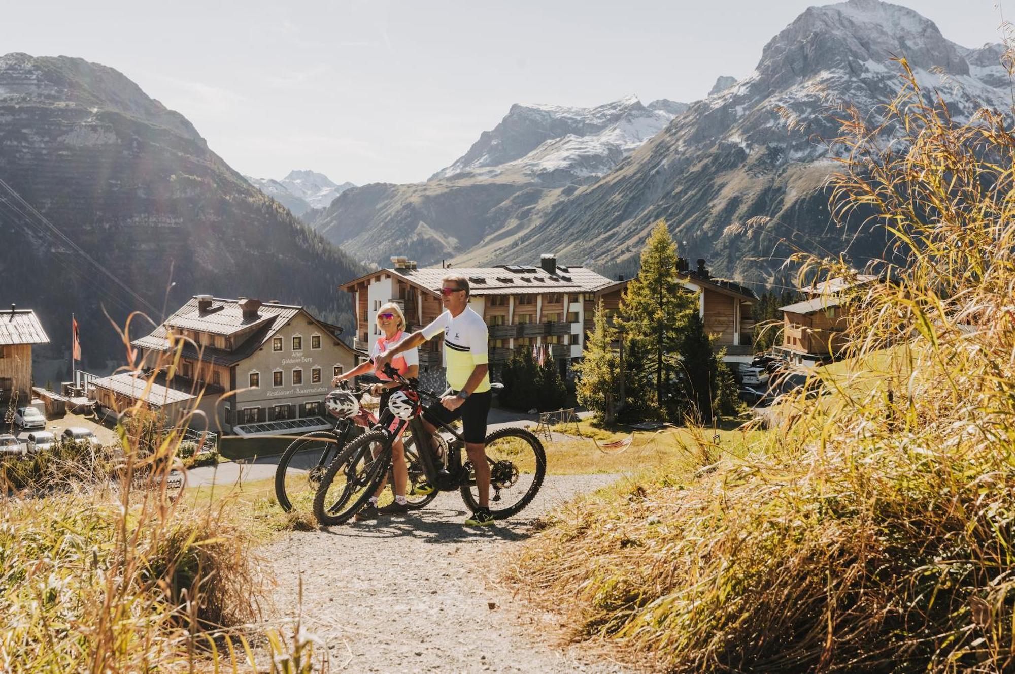 Hotel Goldener Berg Lech am Arlberg Zewnętrze zdjęcie