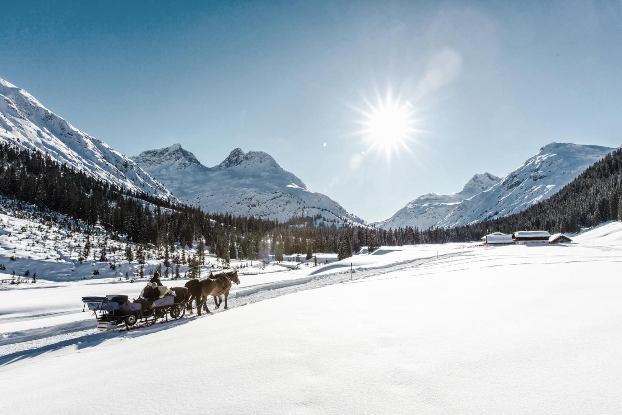 Hotel Goldener Berg Lech am Arlberg Zewnętrze zdjęcie
